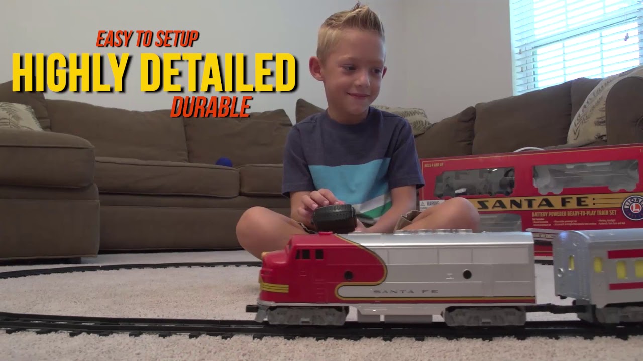 Lionel's Santa Fe Ready-To-Play Set