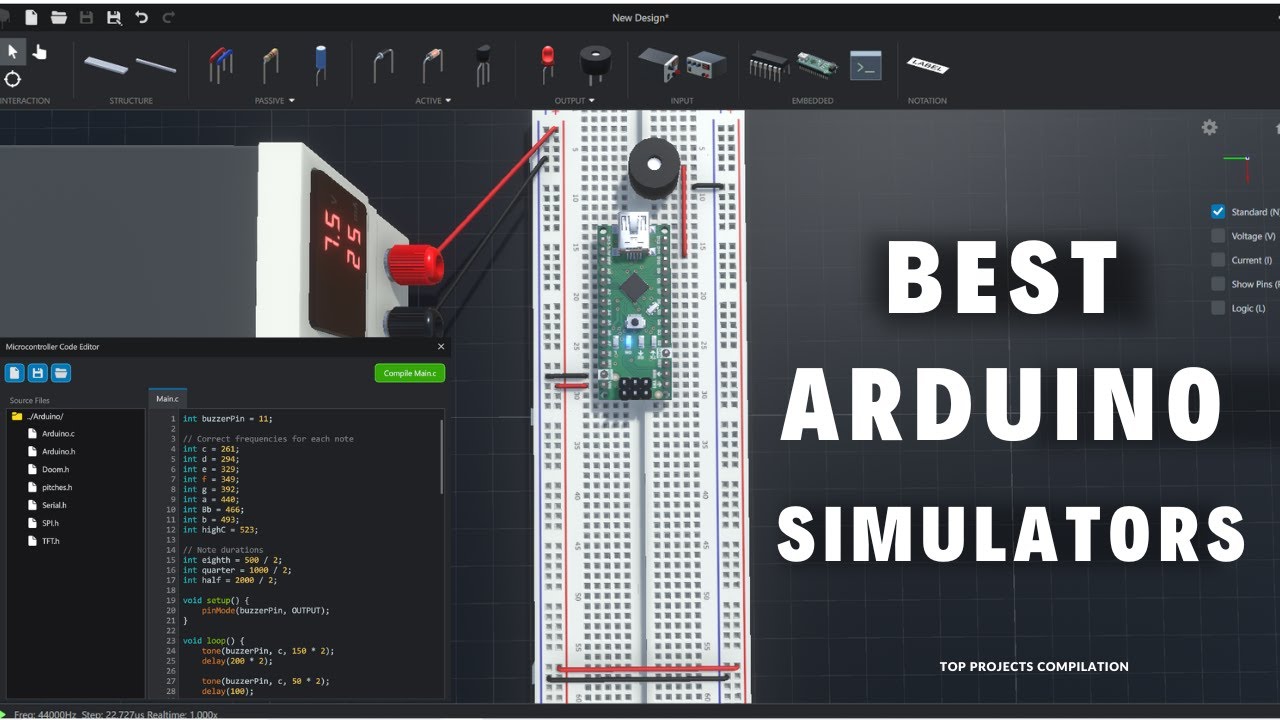 7 лучших симуляторов Arduino на 2026 год!