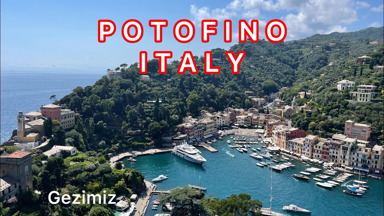 ISVICRE `DEN ITALYA `NIN EN ÜNLÜ TATIL KÖYÜ PORTFINO `YA GITTIK GEZDIK#switzeland #italy #portofino