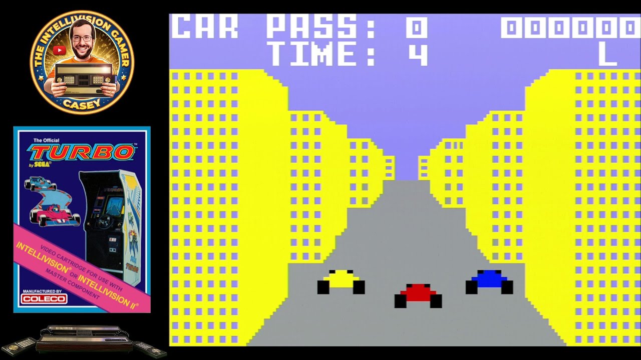 Intellivision Turbo - Original 125 Game on Original Hardware