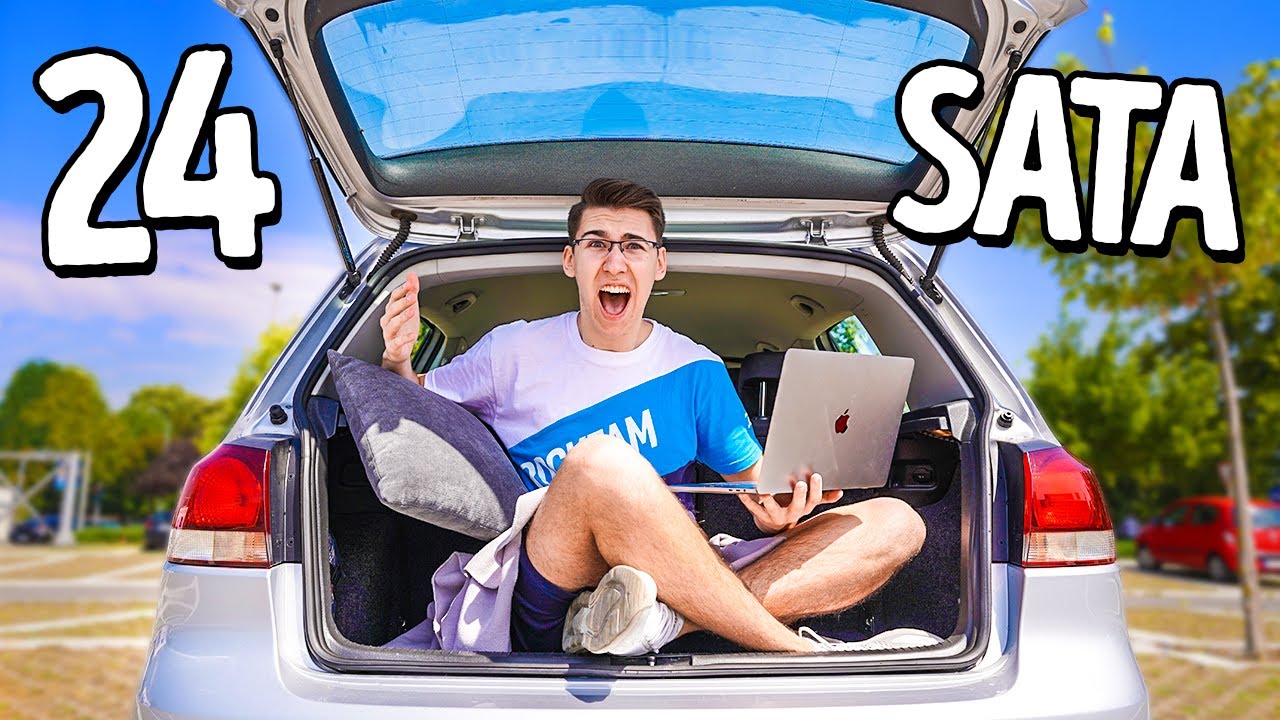 24 SATA U AUTU CHALLENGE!! *prespavao noć*