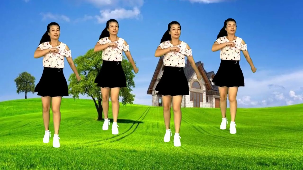 广场舞,天天坚持，拥有小蛮腰