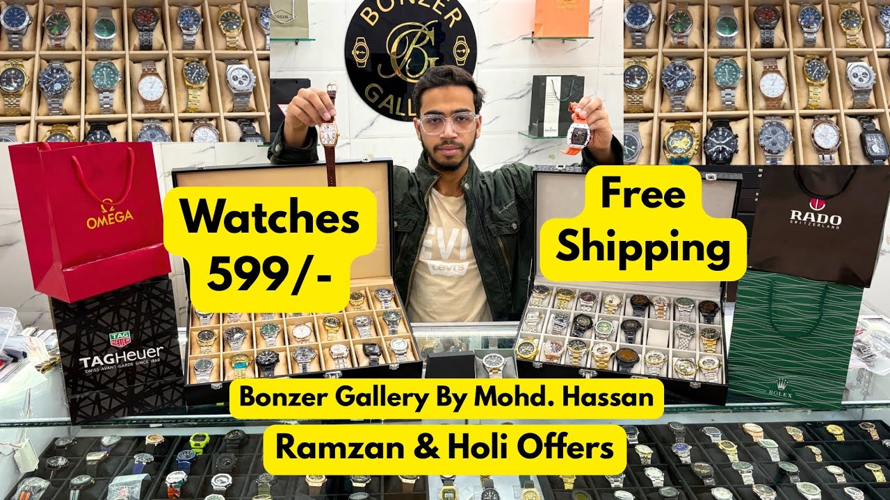 Budget Watches | Watches 599/- | Bonzer Gallery | Japan Watches Ramzan & Holi Offers | Free Shipping