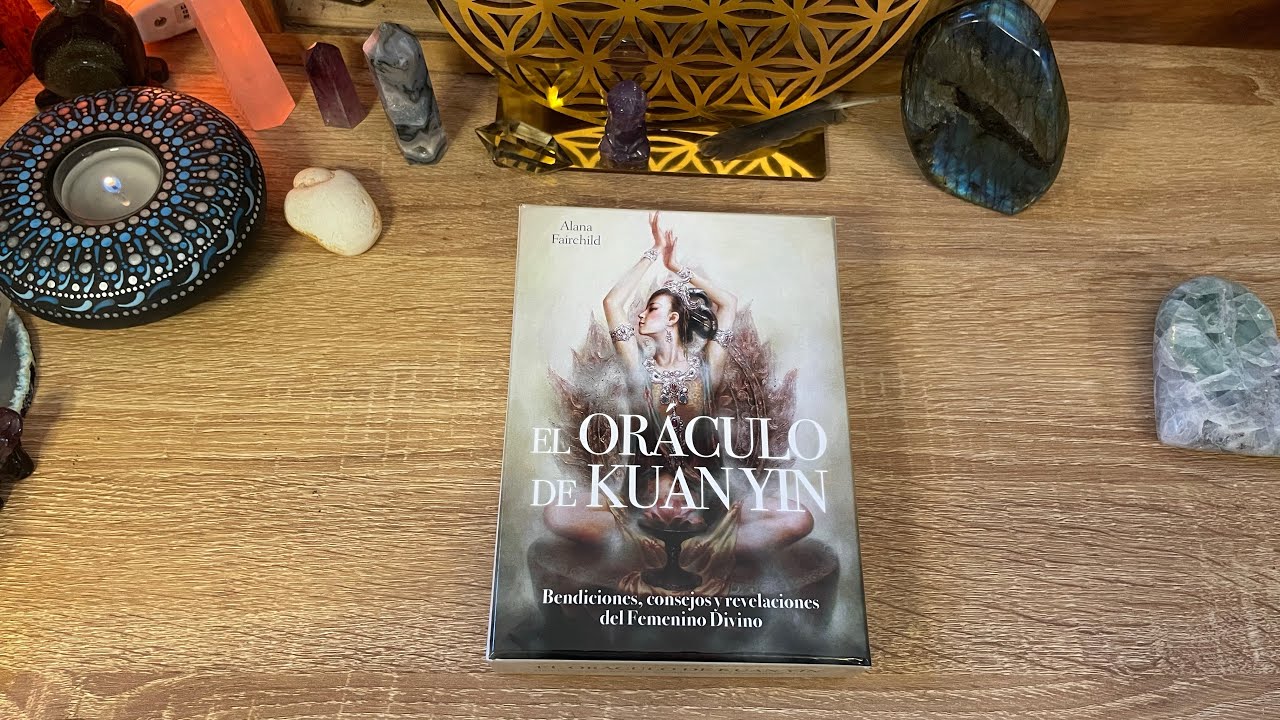 EL ORÁCULO DE KUAN YIN🤍🪷✨UNBOXING ✨RESEÑA                ✨Vivir Bonito🪷