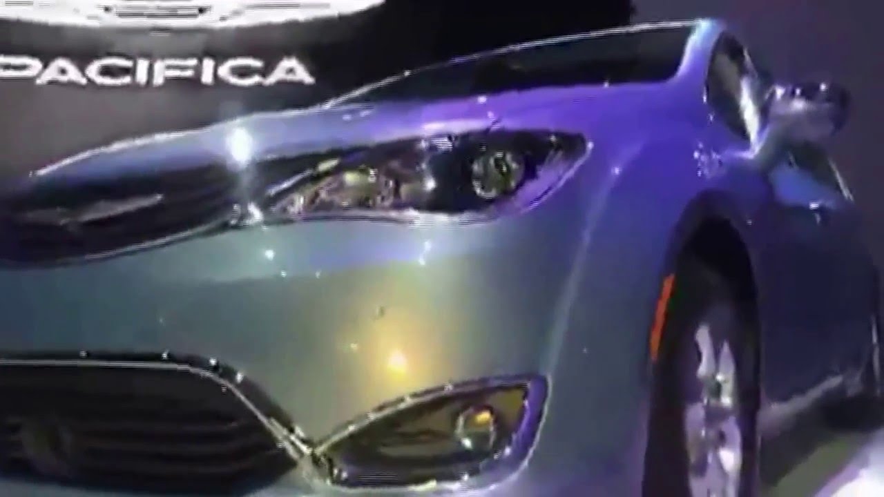 2017 Chrysler Pacifica exterior walk around with Mark Hall exterior car designer of the minivan
