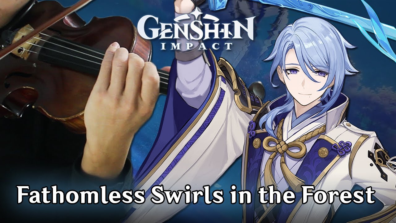 Kamisato Ayato: Fathomless Swirls in the Forest (Violin Cover) | Genshin Impact