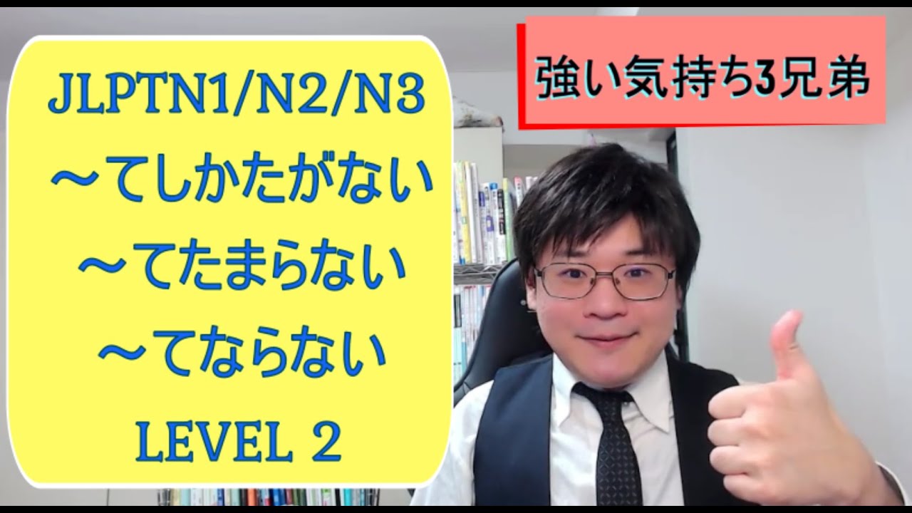 【JLPT N1/N2/N3】「てしかたがない」「てたまらない」「てならない」 LEVEL2 【Learn Japanese Grammar】