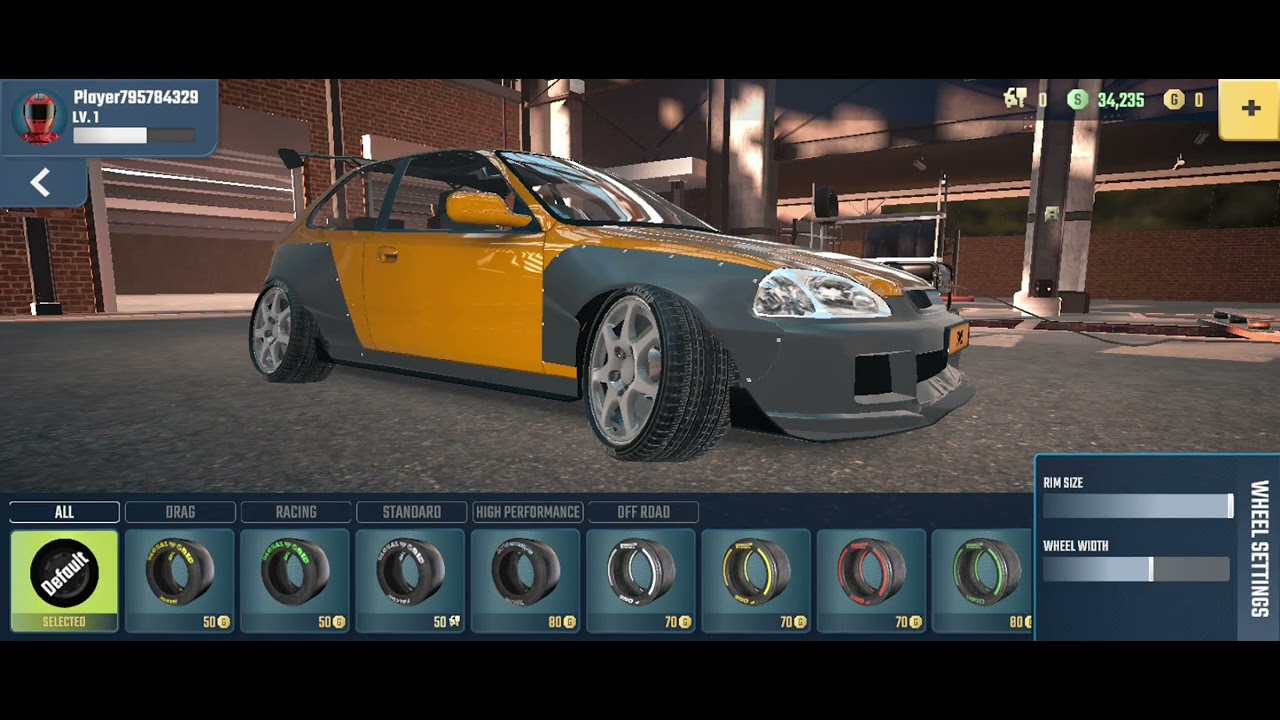 Customising a car in parking master multiplayer 2