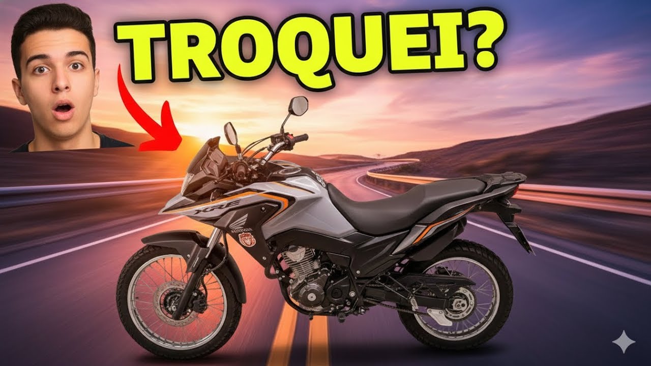 TROQUEI DE MOTO GALERA?