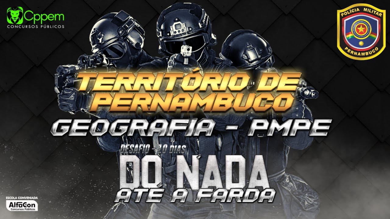 Aula Geografia - PMPE - Território de Pernambuco