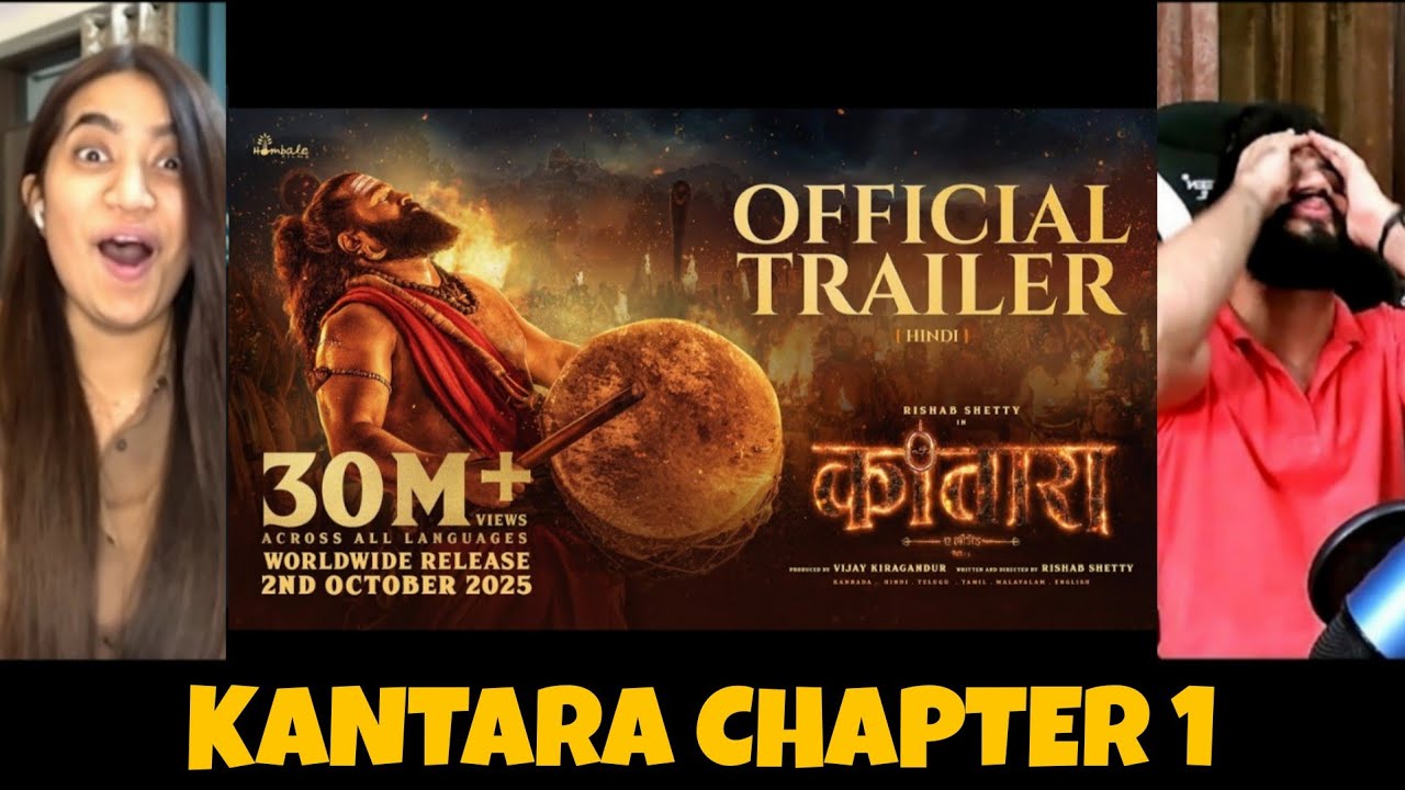 Kantara Chapter 1 Trailer | Rishab Shetty | Rukmini | Vijay K | Reaction | The Tenth Staar
