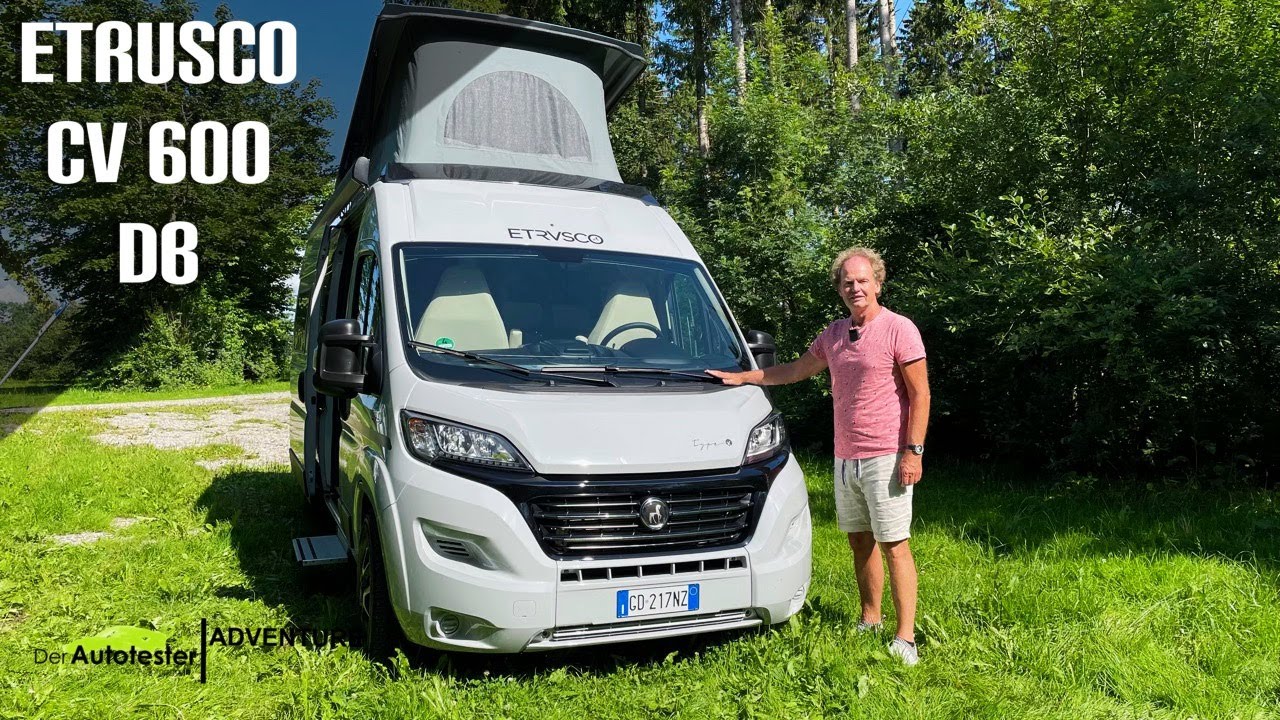 (2022) Etrusco CV 600 DB - Ducato Bus mit Aufstelldach - baugleich mit Sunlight Cliff + Carado CV