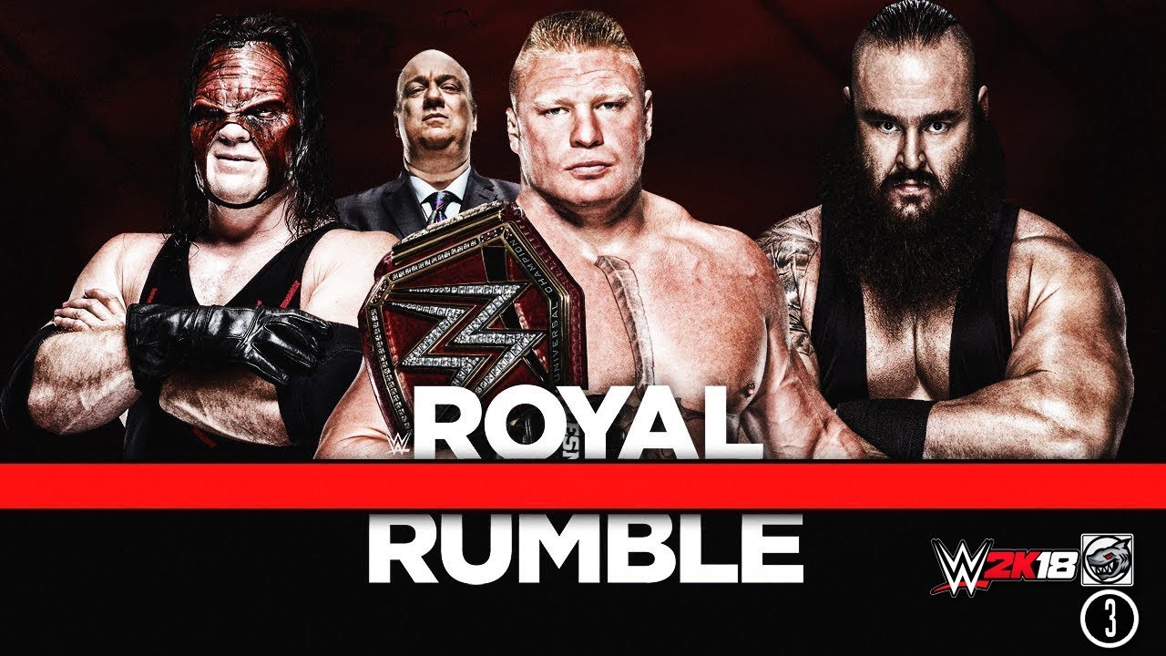 FULL MATCH - Brock Lesnar vs. Braun Strowman vs. Kane - WWE Royal Rumble 2018