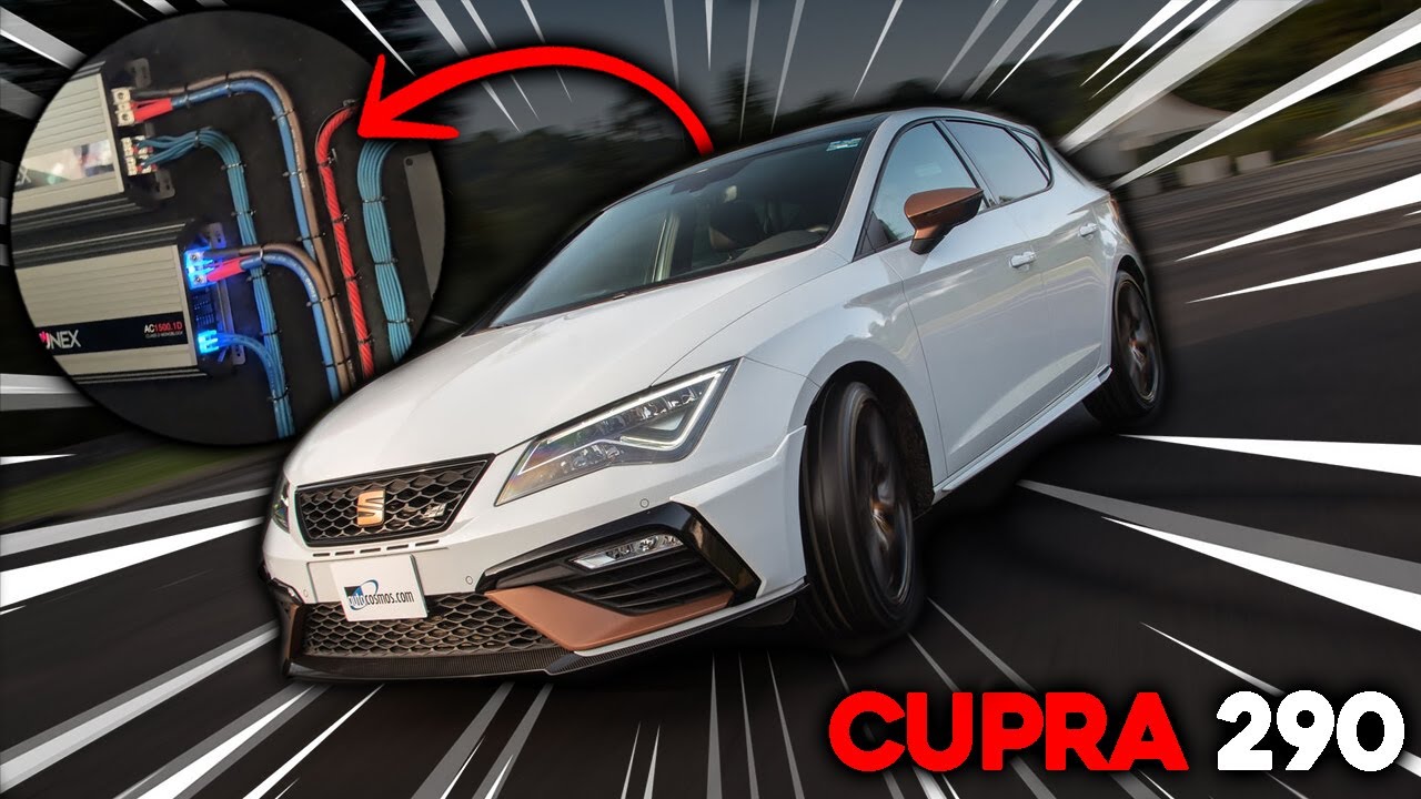 🔥 El Cupra 290 de tus sueños | Increíble instalación de sistema de audio | Full fibra de carbono