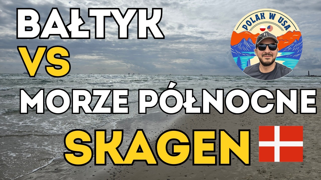 Tu spotykają się dwa morza! 🌊 Skagen &ndash; niezwykłe miejsce w Danii