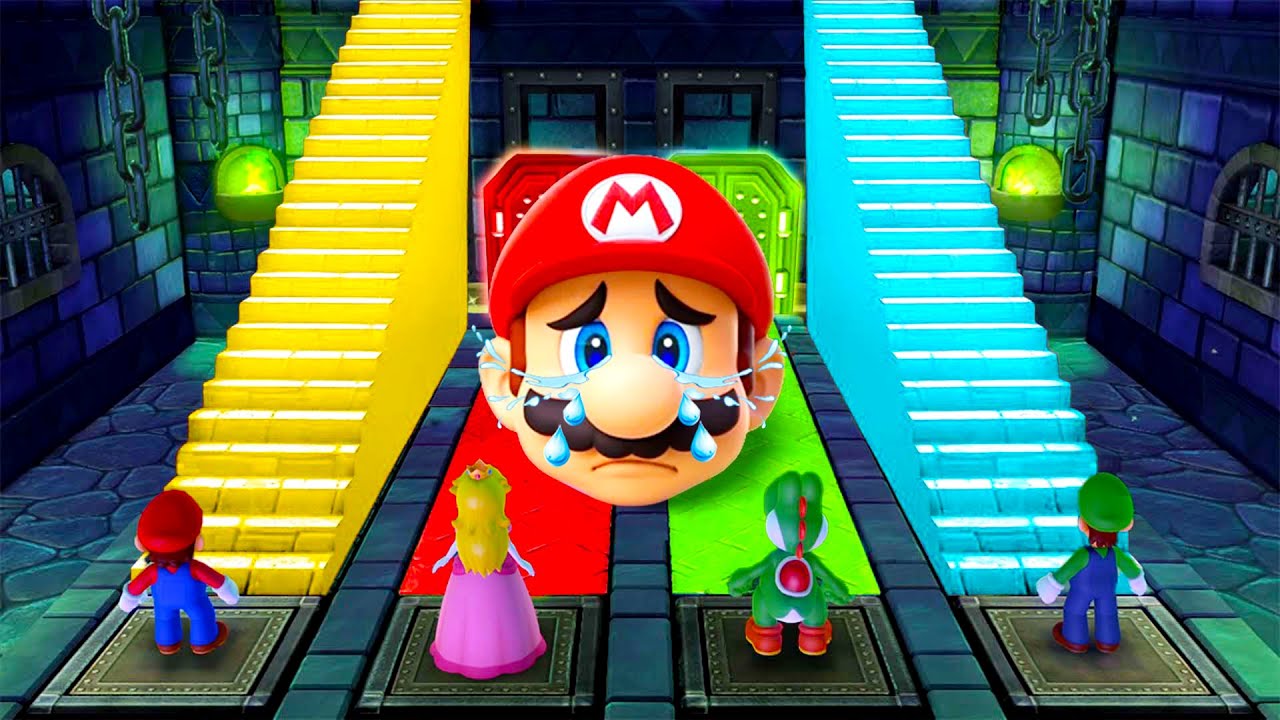 Peach vs Mario vs Luigi vs Yoshi 🔥 Ultimate Minigame War