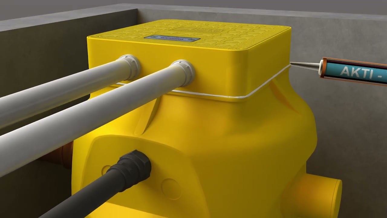 Installation of a Delta Dual V3 Foul Packaged Pump Station (incorporating the Delta 710 Chamber)