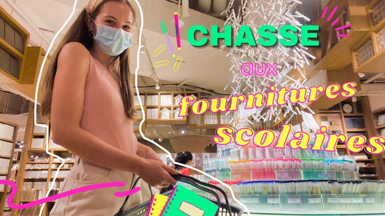 Chasse aux FOURNITURES SCOLAIRES ! 2021-Back to school