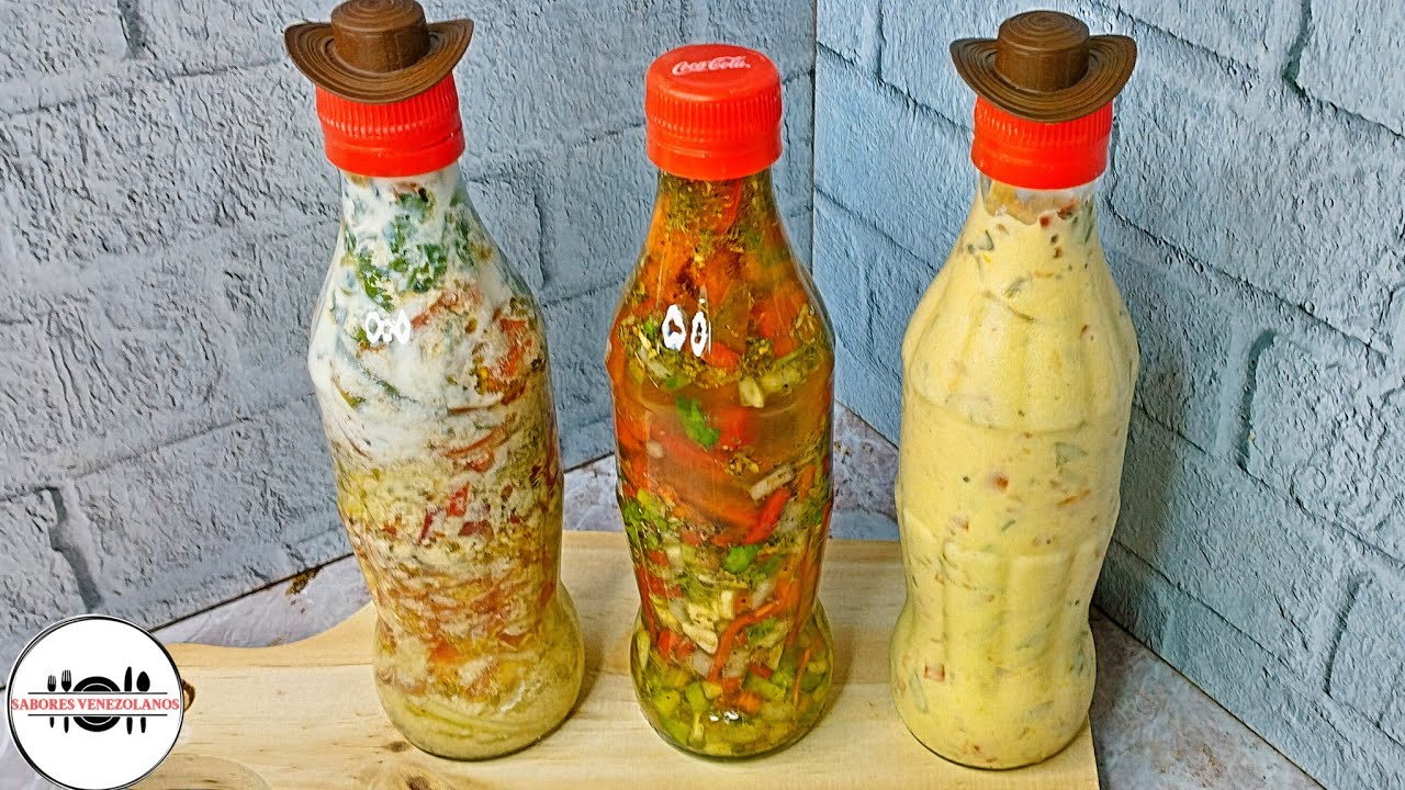 COMO HACER 3 TIPOS PICANTE [ PICANTE EN AGUA, PICANTE DE LECHE, PICANTE EN SUERO ] RECETA VENEZOLANA