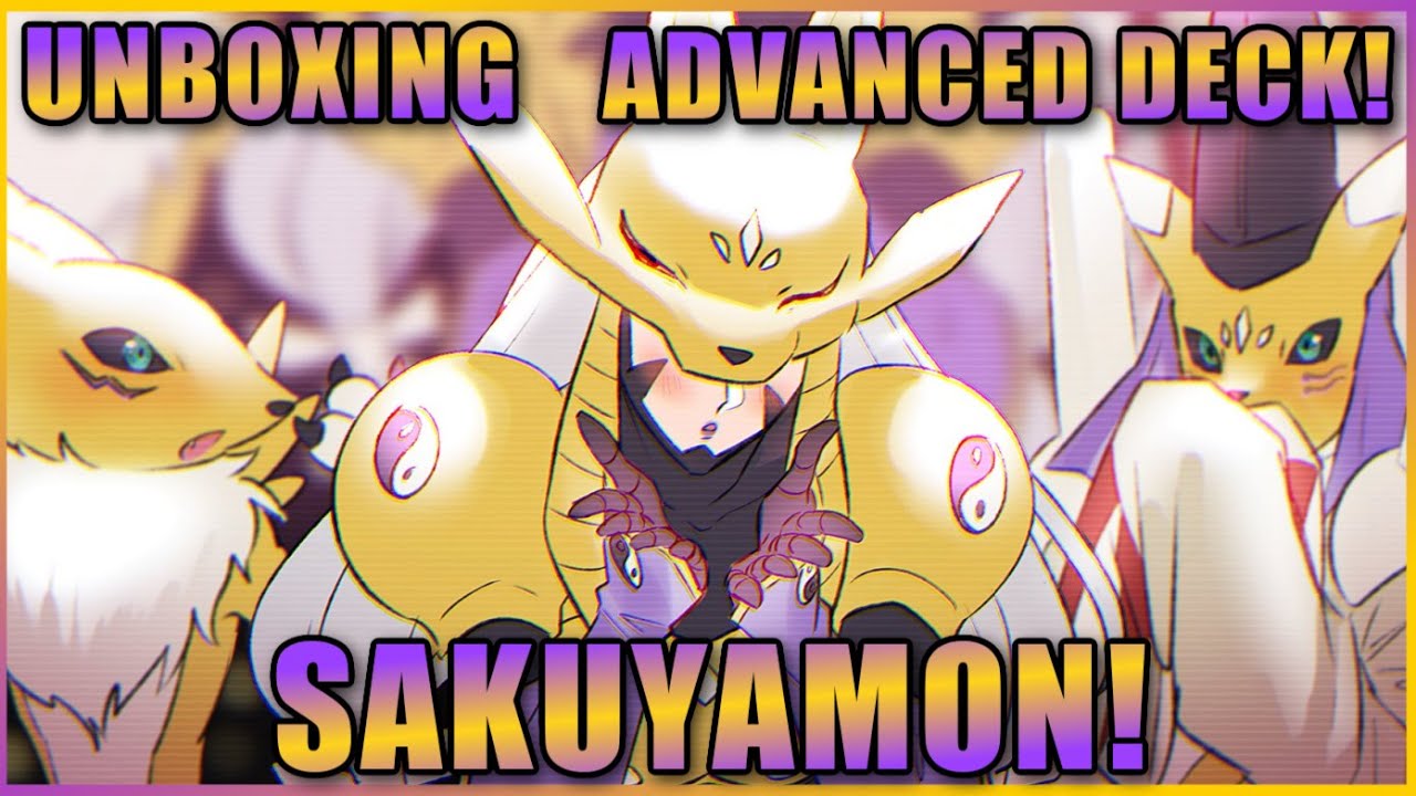 UNBOXING DO ADVANCED DECK SET SAKUAMON