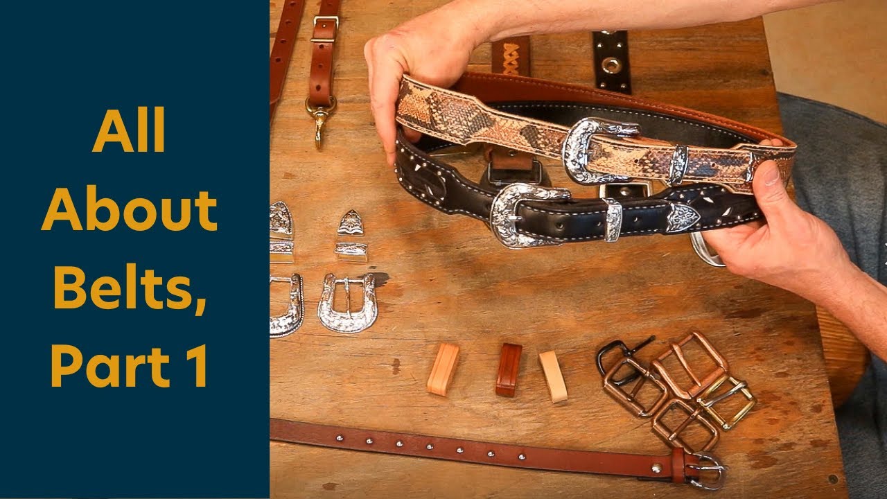 The Leather Element: All About Belts Part 1