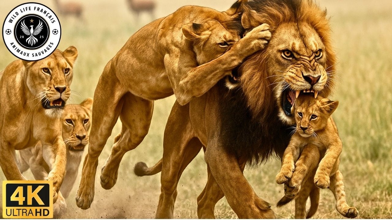 Les Prédateurs Chassés : L'Évasion de la Meute de Lions #Documentaireanimalier | Wild Life Français