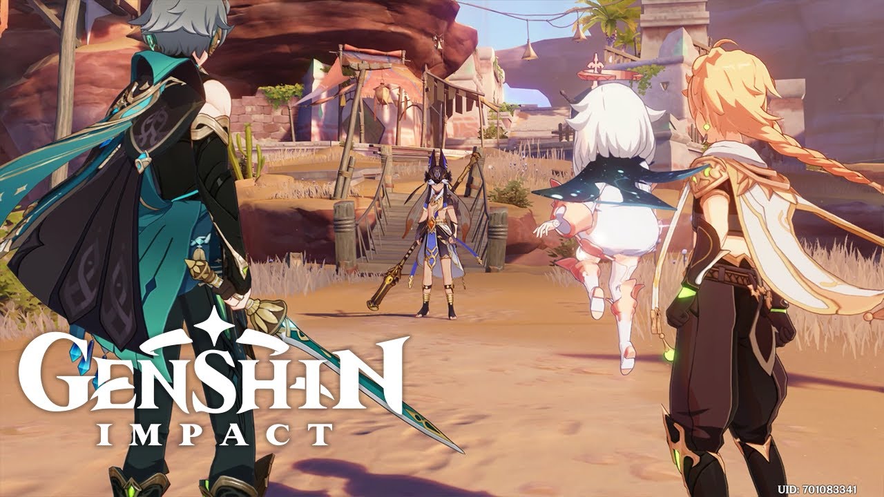 Cyno & Alhaitham Spar Fight CUTSCENE (Physically and verbally) - Genshin Impact Archon Quest