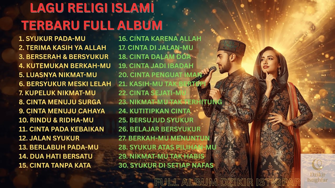Full Album Lagu Islami Religi Terbaik 💛 Kumpulan Lagu Islami Penguat Iman dan Penyejuk Kalbu