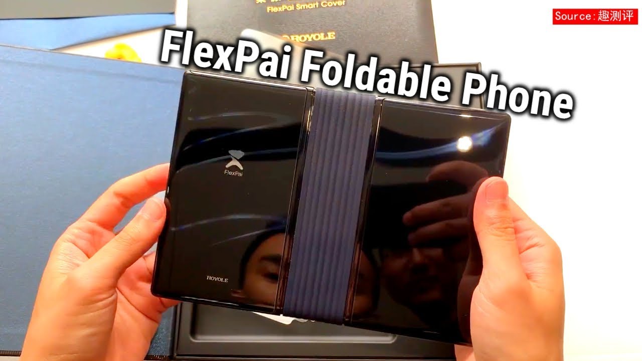 Official version Royole FlexPai Foldable Phone Unboxing - English