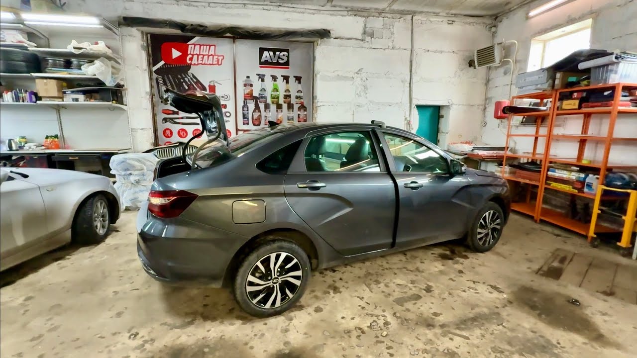 Lada Vesta NG 2024. Особенности шумоизоляции дверей.