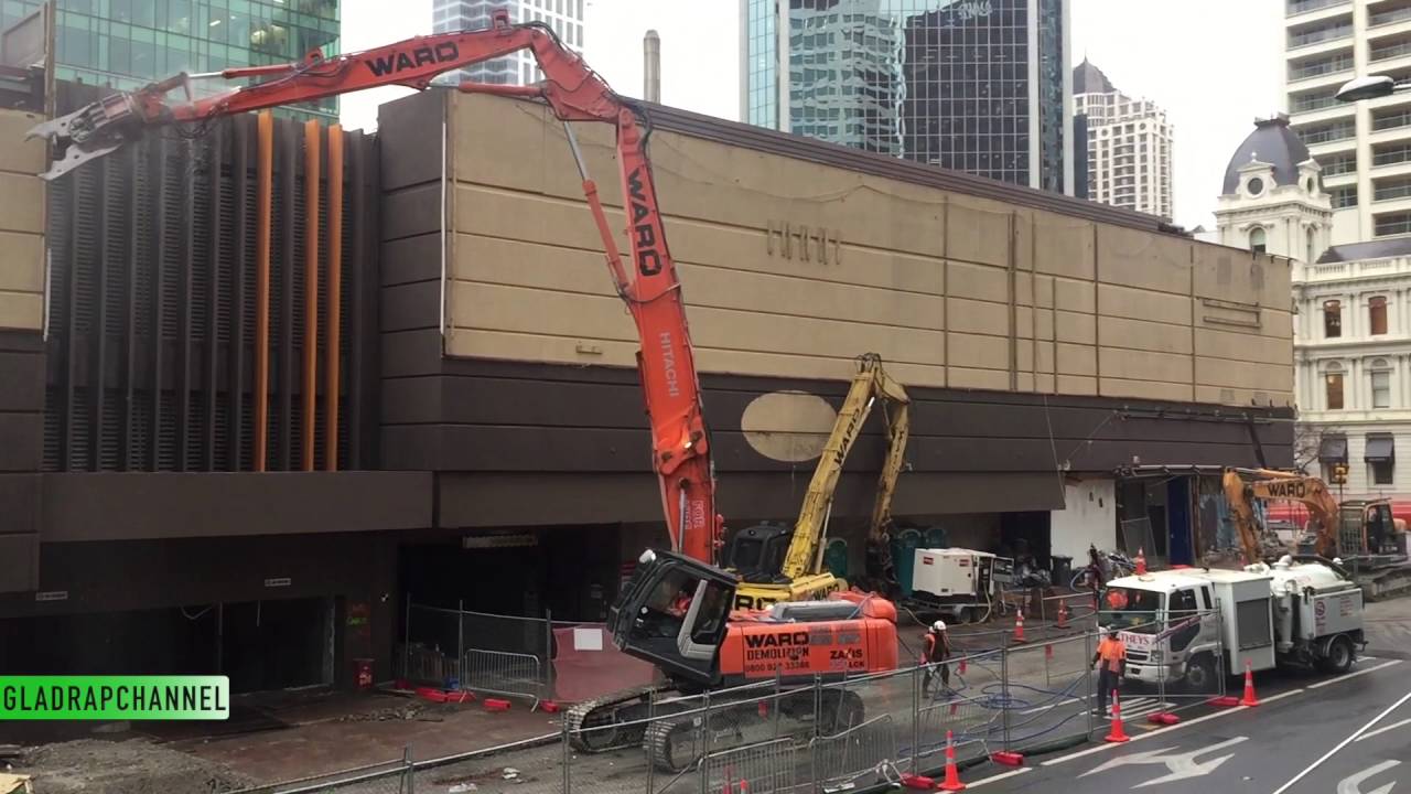Update #3 Demolition of the Downtown Shopping Centre in Auckland City