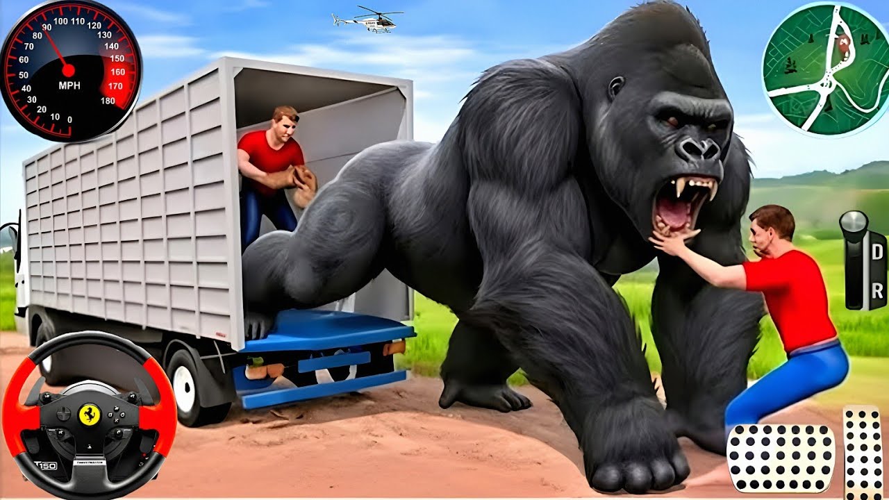 US Animal Cargo Truck Driving Game 3D - Animal Transport Cargo Truck 2026 - Android GamePlay