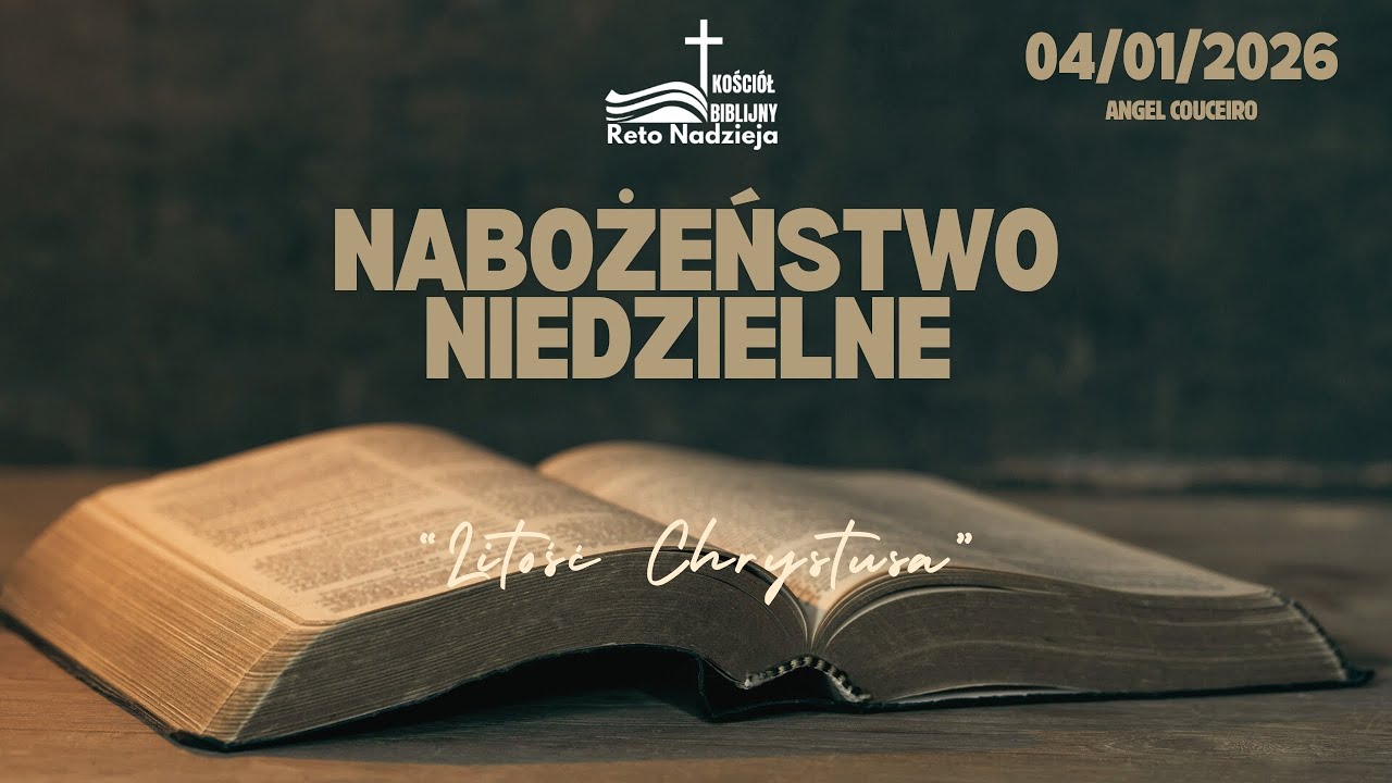 NABOŻEŃSTWO NIEDZIELNE: 04/01/2026 