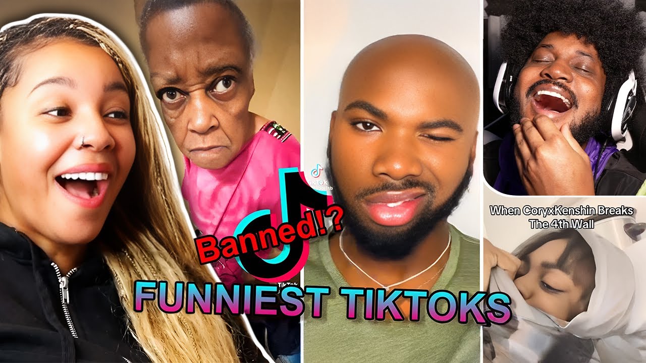 CoryxKenshin - IF YOU'RE READING THIS, TIKTOK IS BANNED (nvm) | Try Not To Laugh | Reaction