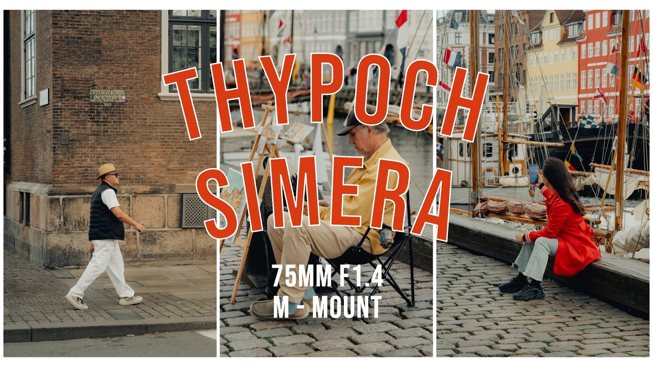 Thypoch Simera 75mm f1.4 - Nikon Zf - Copenhagen POV
