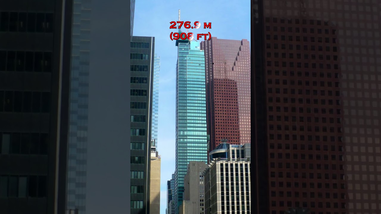 🇨🇦 The TALLEST buildings in Canada