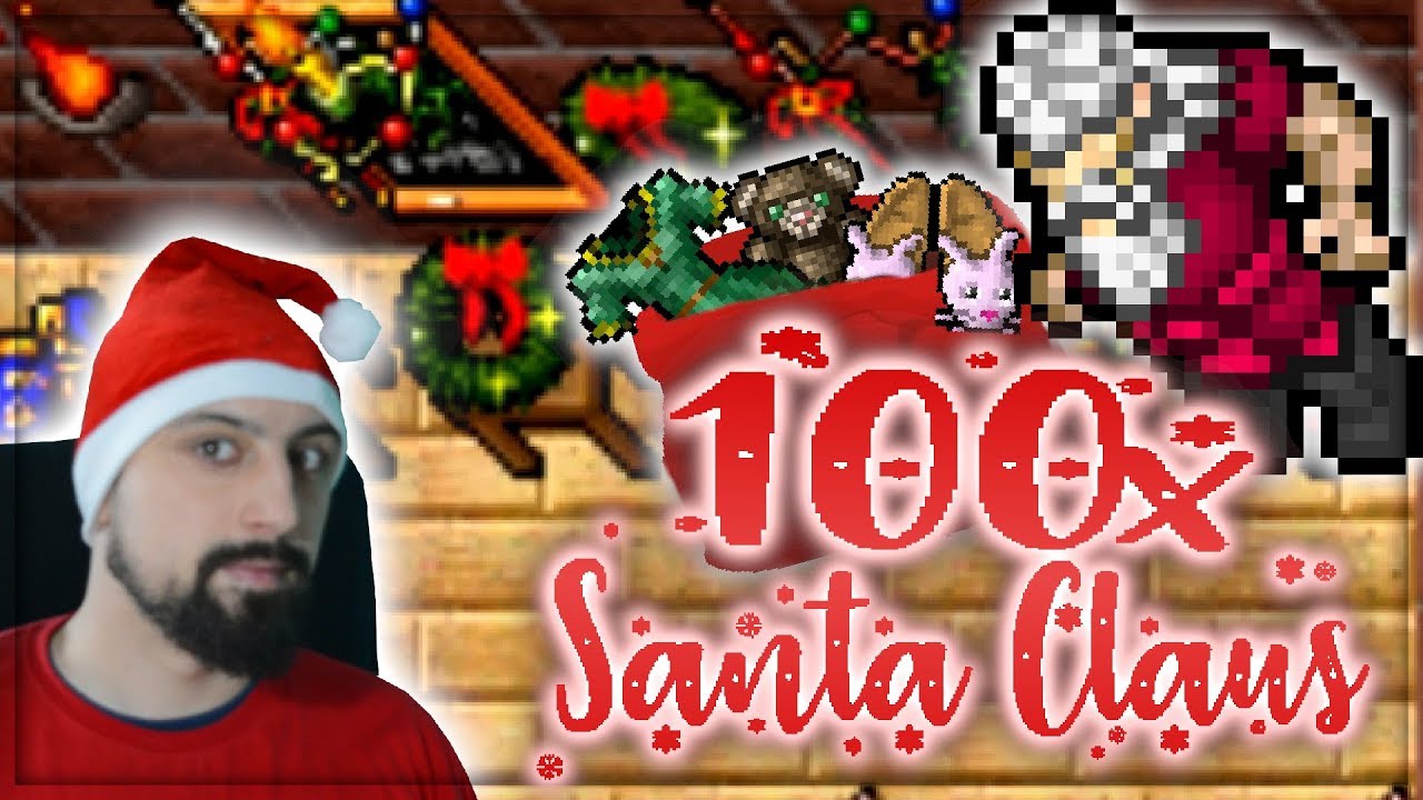 Opening Mikołaja! | Tibia - 100x Santa Claus