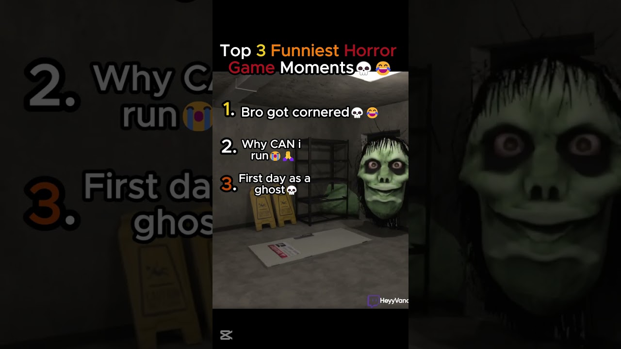 Top 3 FUNNIEST Horror Game Moments PART 2&hellip; I Can&rsquo;t Breathe! 😂💀
