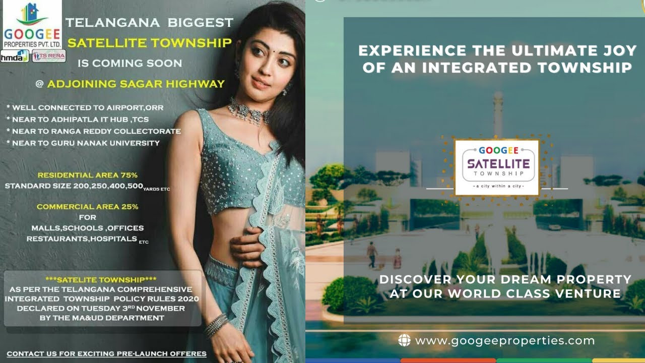 GOOGEE Satellite Township | HMDA Plots in Ibrahimpatnam | Integrated Satellite Township