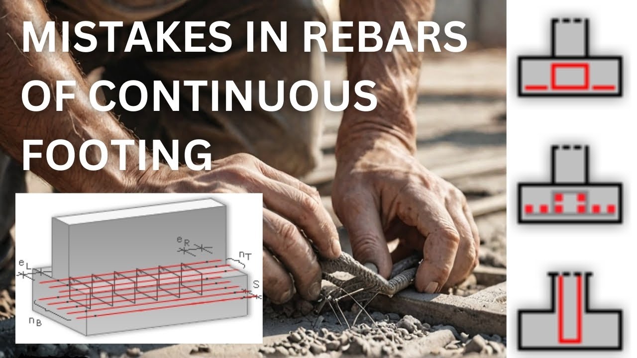 The 3 Rebar Mistakes You're Making in Continuous Footing