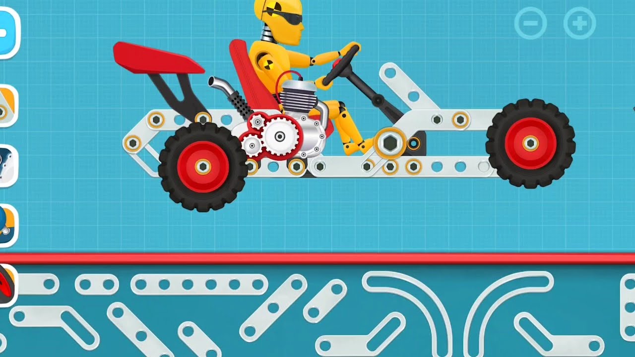 Car Builder and Racing Game for Kids #carbuilder #cargames #gameplay #trending