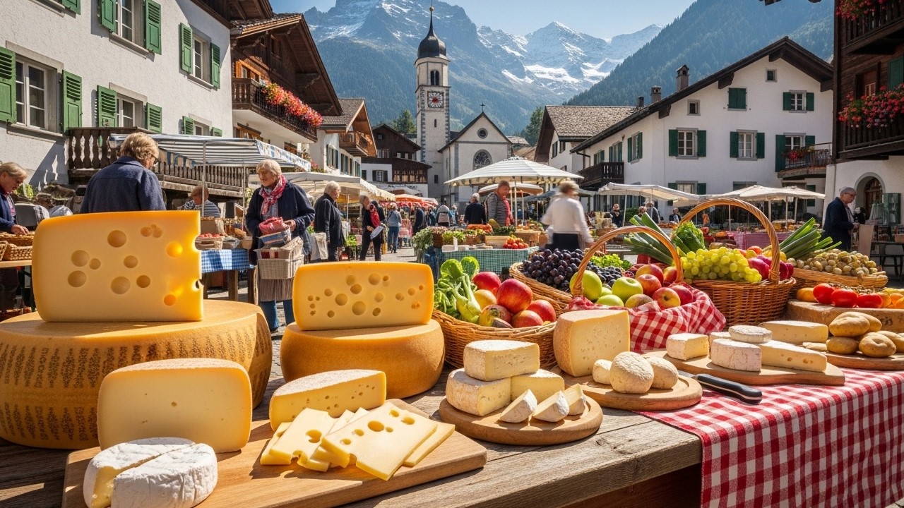Traditional Swiss Cheese Festival in Glarus & Elm 🧀 | Alpine Pasture Cheeses from the Swiss Alps