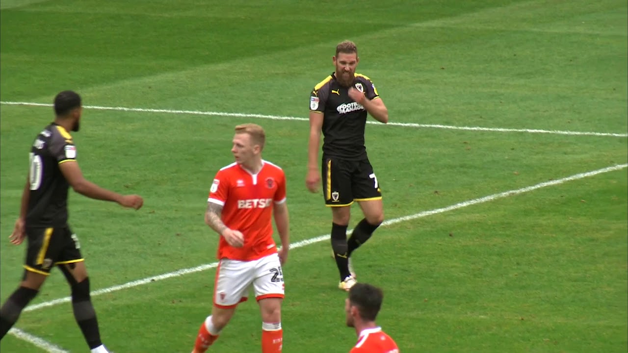 Blackpool v AFC Wimbledon