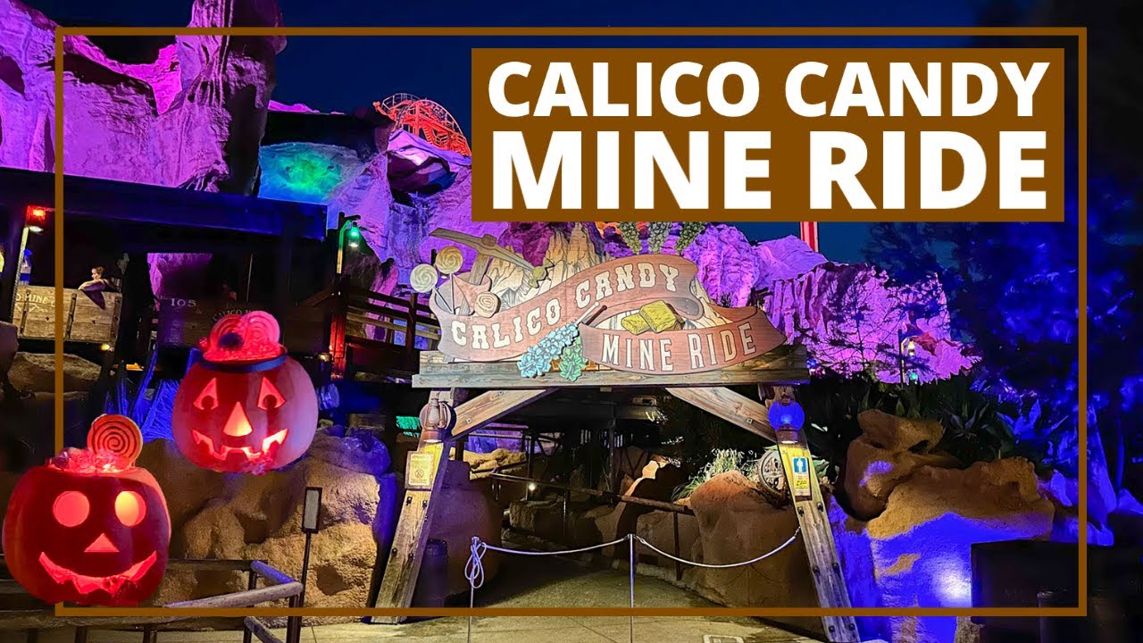 Calico Candy Mine Ride - Opening Night 2022 Knott's Scary Farm