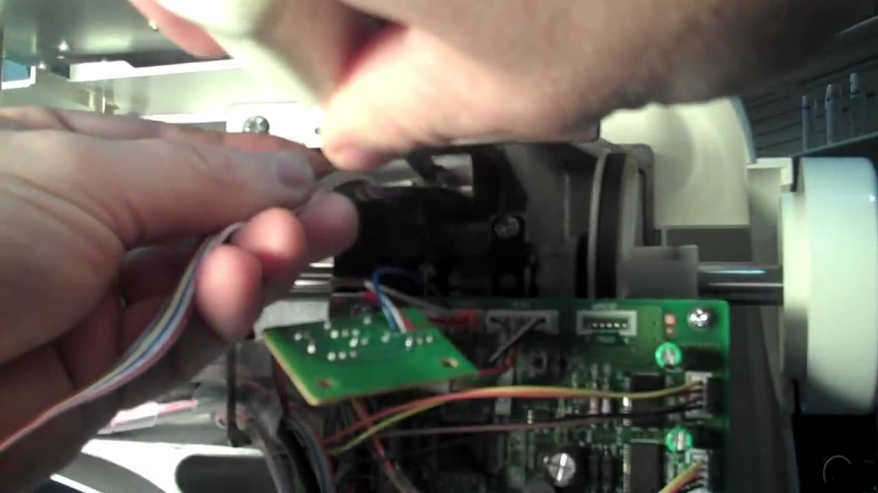 How to replace the encoder on a PR 620
