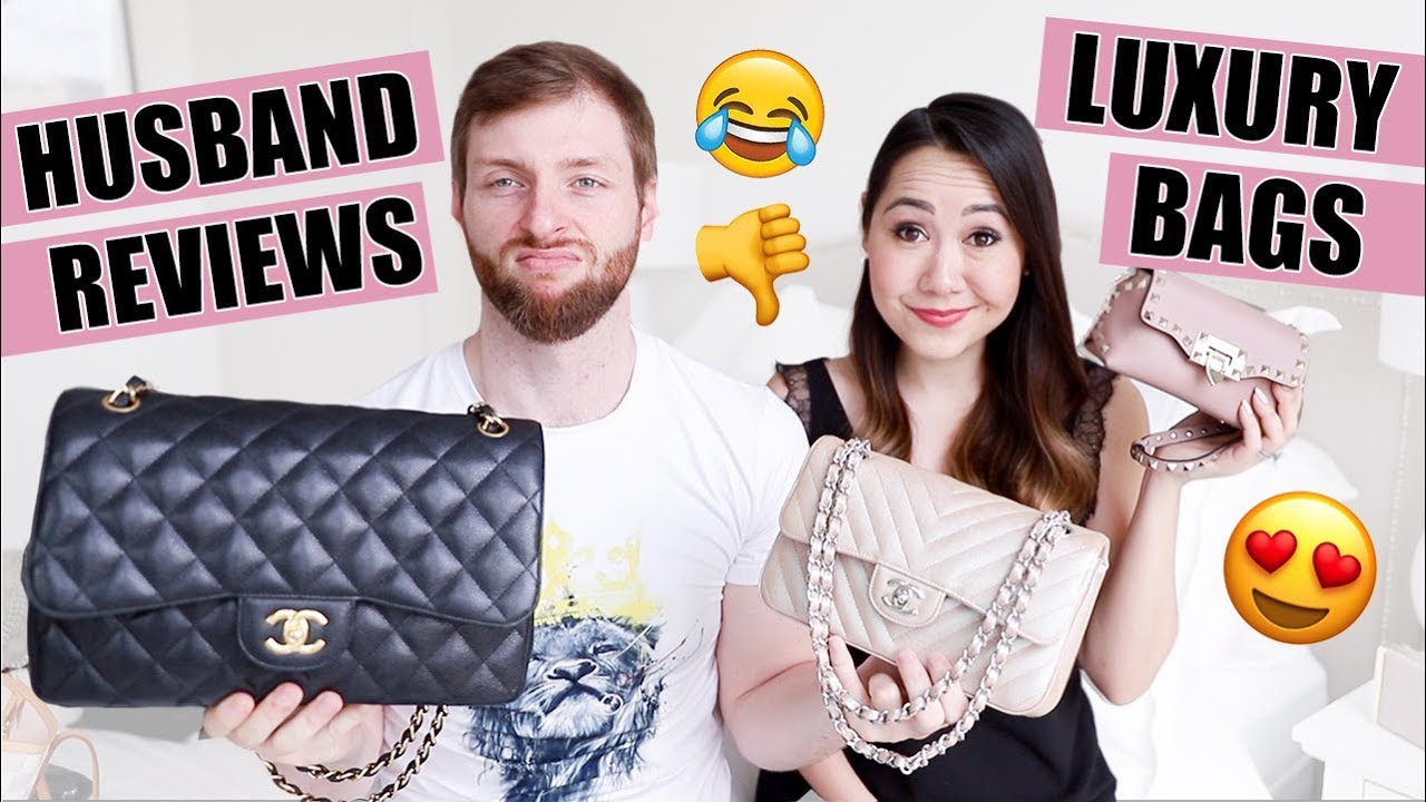 HUSBAND REVIEWS MY DESIGNER BAGS!