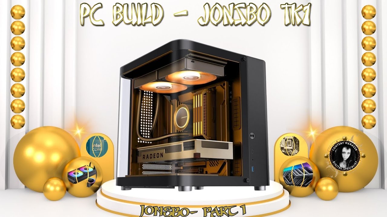 PC Build with Intel 14600k and Jonsbo TK-1 Computer Case