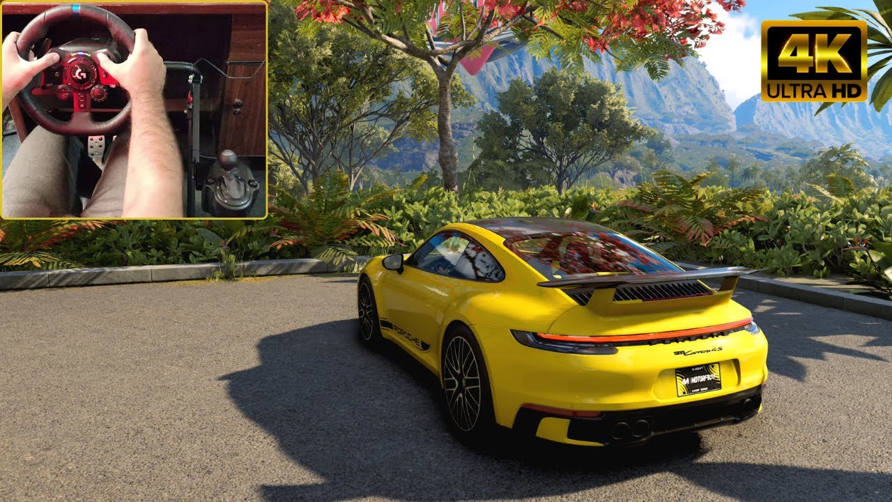 PORSCHE 911 CARRERA 4S | The Crew Motorfest | Logitech G923 Steering Wheel Gameplay