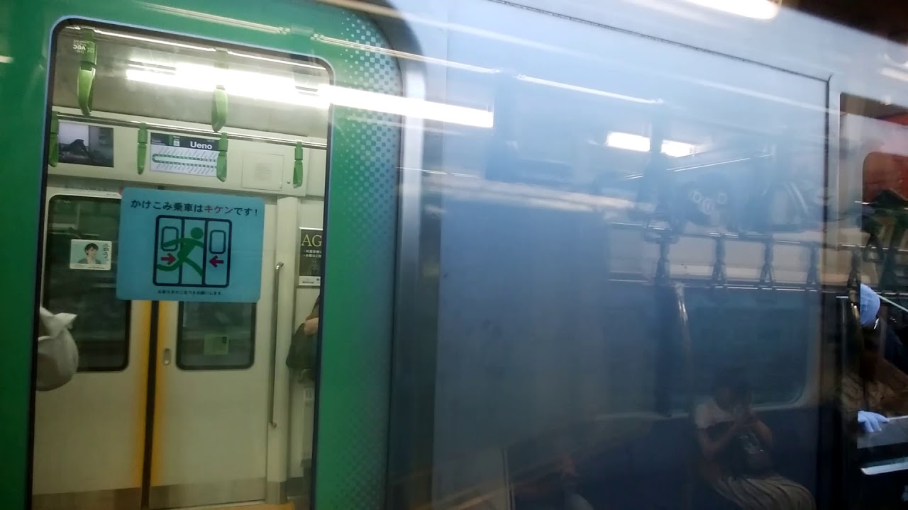 山手線VS京浜東北線　西日暮里~御徒町