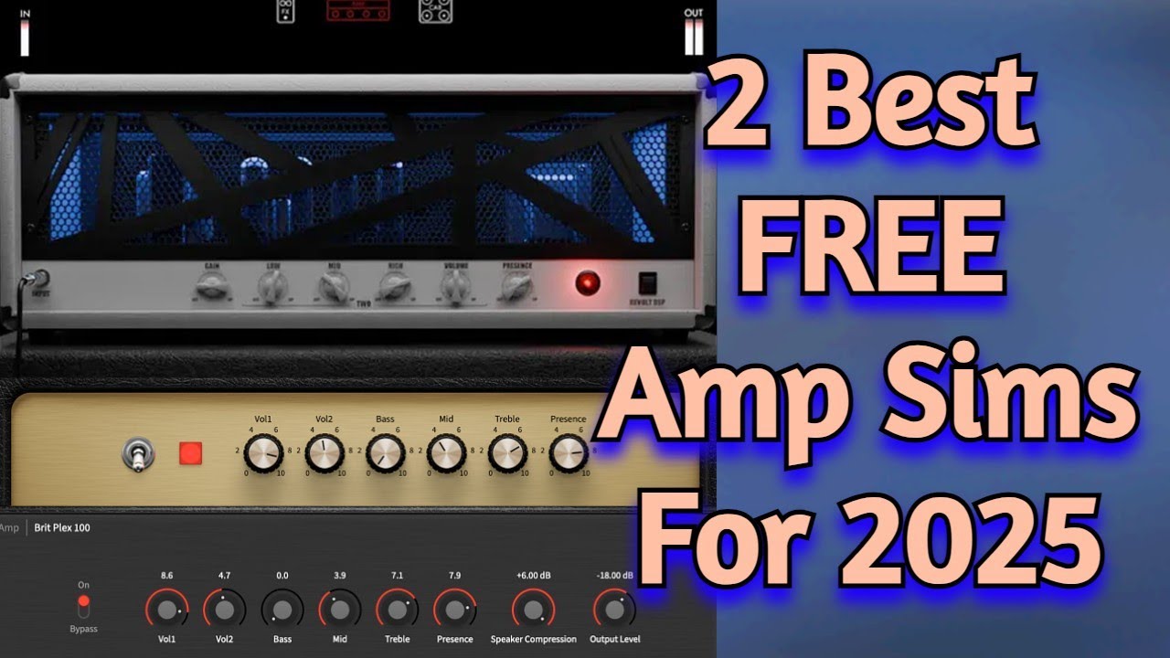 2 Of The Best FREE Guitar AMP SIMS For 2025 (From 2024) -  In Depth Review & Demos